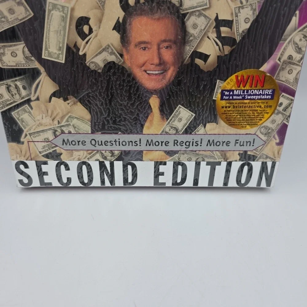 Who Wants to be a Millionaire SW 2nd Ed. box PC CD-ROM Windows 95/98,Macintosh